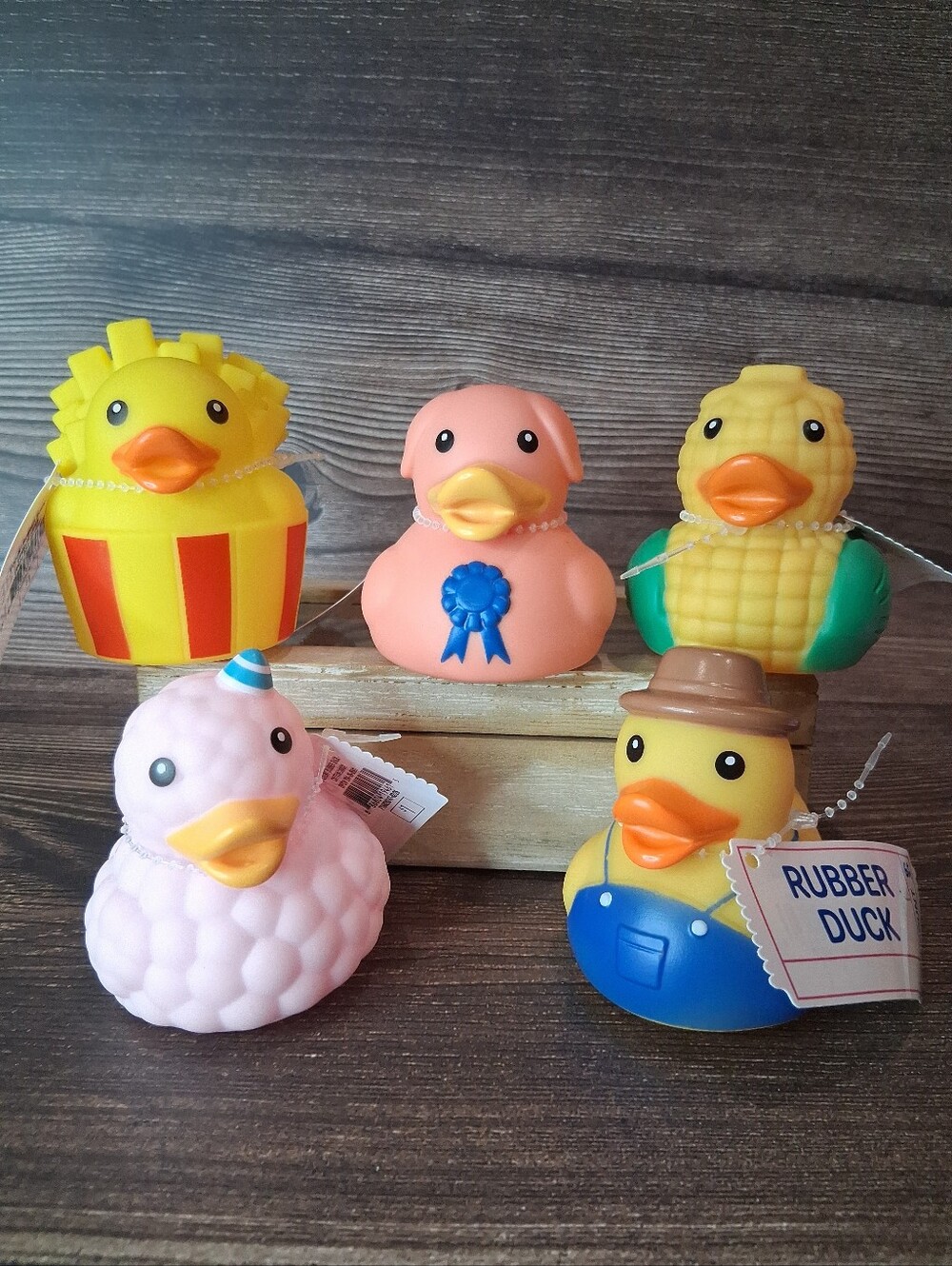 Target Bullseye's 2026 Summer Country Fair Rubber Duck Set of 5- Jeep Gifts NWT